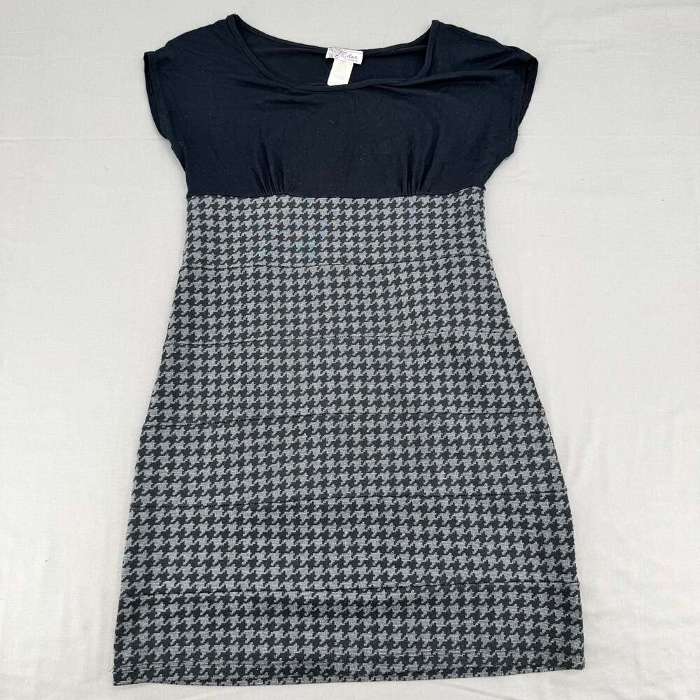 Céline by Champion Houndstooth Panel Dress Large
